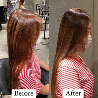 ロング Ainoa nouer所属・✨髪質改善/代々木 新宿/縮毛矯正✨のヘアスタイル