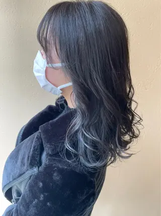 ロング 桐畑 周のヘアスタイル