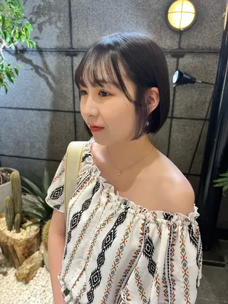 ショート カラー ∴Sanae. ∴ トータルビューティーのマツエク・マツパデザイン