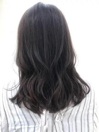 ロング 韓国風/オシャレ /縮毛矯正/滝口琴未のヘアスタイル