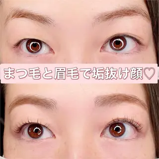 マツエク・マツパ アイブロウ Chante Lily所属・森崎 麗のマツエク・マツパデザイン