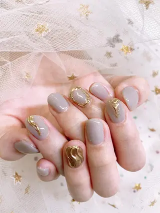 ネイル 🦋ネイルサロン ブラン🌈ゆりのネイルデザイン