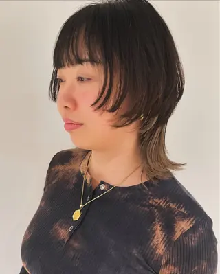 ショート カラー 💫骨格診断カット 🌈KAHOのヘアスタイル