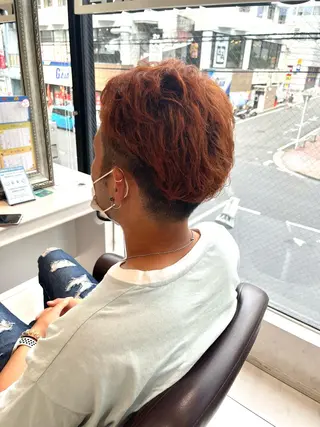 カラー メンズ 🍊オオノ リホ🍑のヘアスタイル