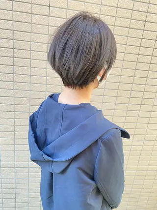 ショート ショート、ボブ シマダマサトのヘアスタイル