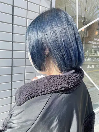 ショート カラー ケアブリーチ /髪質 改善/古橋圭史郎のヘアスタイル