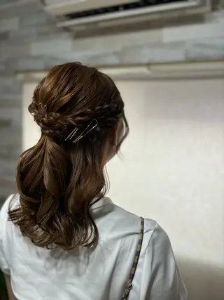 ヘアアレンジ hair salon【クラン】のヘアスタイル