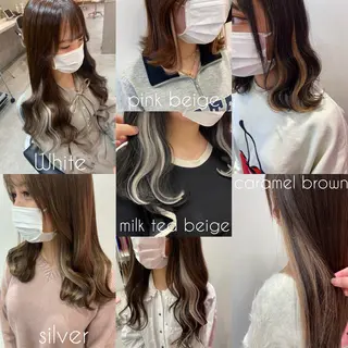 ロング 新宿/韓国ヘア 中明度カラー/かやのヘアスタイル