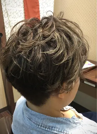 ショート 地肌ケアヘッドスパ専門店　頭皮のおふろ所属・ケア専門美容室 ー代表／湯浅昂三郎のヘアスタイル