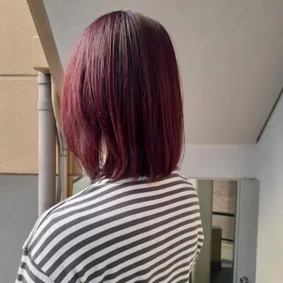 ミディアム カラー 🔳髪質改善🔳 岡本陽のヘアスタイル