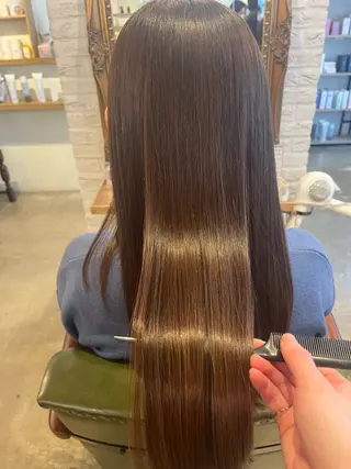 ロング 一ノ瀬 理子のヘアスタイル