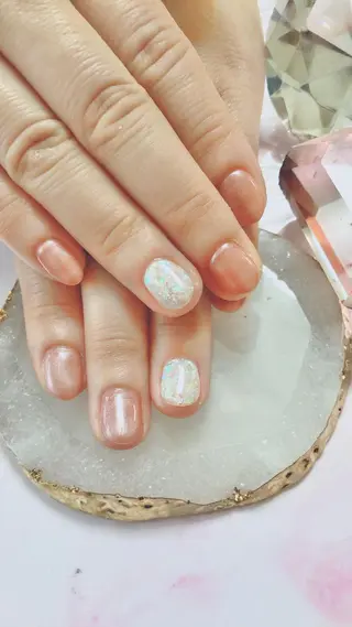 ミディアム カラー キッズ ネイル マツエク・マツパ 💎ビューティサロン 湘南　RIRAN💎のネイルデザイン