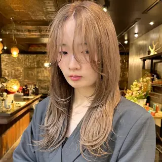 ミディアム カラー デザインレイヤー/ KOSUKEのヘアスタイル