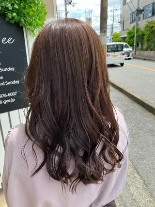 カラー 三木 安純のヘアスタイル