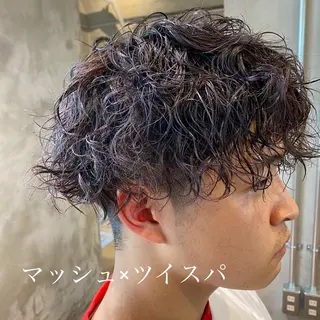 ショート パーマ メンズ ✂︎メンズ特化✂︎ 竹内貴則のヘアスタイル
