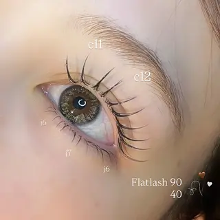 マツエク・マツパ lea first 香里園店所属・le'a first Mikakoのマツエク・マツパデザイン