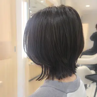 ミディアム 🌺仲盛 恵理香🌺のヘアスタイル