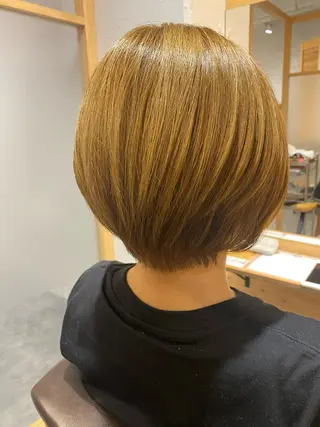 ショート カラー COMOREVI hair salon所属・KANA🌿透明感/ レイヤーcut🌿のヘアスタイル