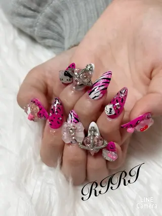 ネイル riri オーナーのネイルデザイン