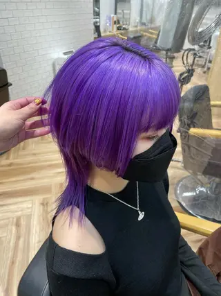 セミロング もり まりものヘアスタイル