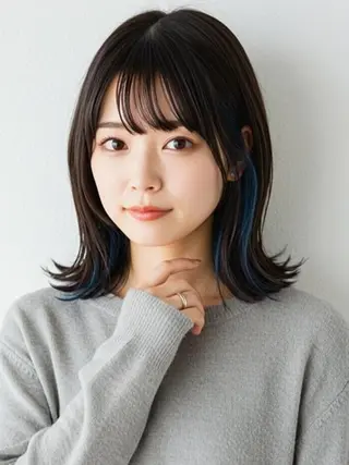 カラー Ｈelena きらのヘアスタイル