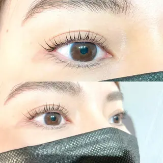 マツエク・マツパ Aim NAIL&EYELASH.BROW立花店所属・Aim立花店 Mihoのマツエク・マツパデザイン