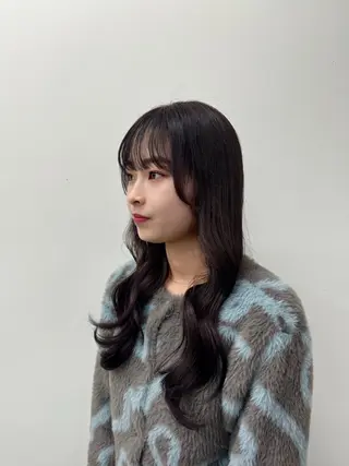 カラー 遠藤 彩美/暖色系カラーのヘアスタイル