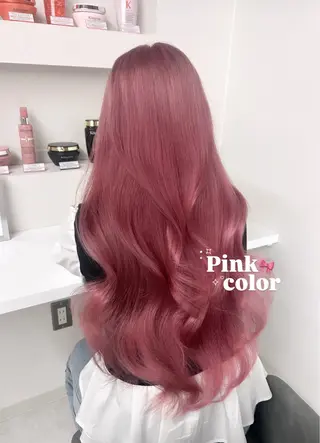 カラー CYM所属・ワンカラー/レイヤー 🩷モエのヘアスタイル