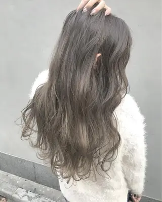 ロング カラー 【美髪矯正】【スト カール】小野村翔太のヘアスタイル