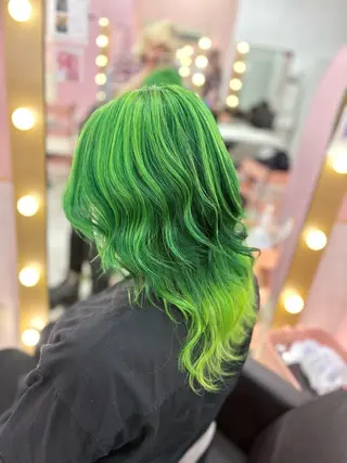 セミロング カラー 甘ふわgirly🎀 ハイトーン🤍Ramのヘアスタイル