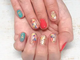 ネイル 𖡼 yumenoのネイルデザイン