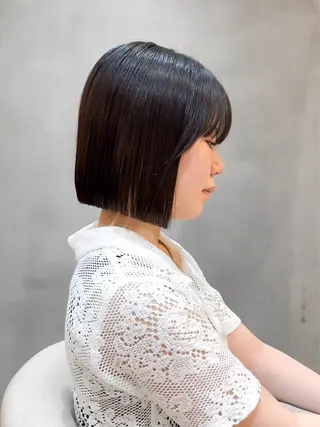 ミディアム 縮毛矯正/韓国ヘア /レイヤー🎀ミズキのヘアスタイル