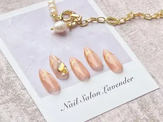 ネイル 佐藤 ニーナ★ラベンダーのネイルデザイン