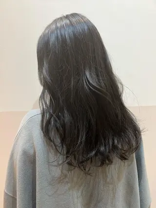 ミディアム 下山 大智のヘアスタイル