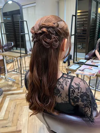 ロング 🌞レイヤー×カラー 前川那津美🌞のヘアスタイル