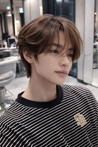 ショート 髪質改善サロン Aster 天神大名店 【アスター】所属・ヒナ/アイドル再現 ヘア/メンズヘア🦋のヘアスタイル