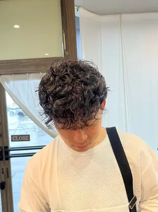 パーマ メンズ 小野寺 菜穂/豊橋/パーマのヘアスタイル