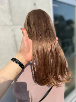 ロング カラー 誰よりも丁寧なカット 🍀小林輝のヘアスタイル