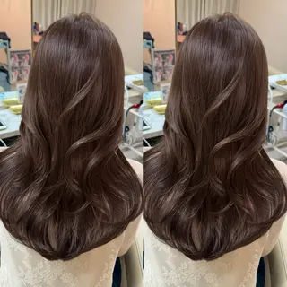 ロング ♡韓国/レイヤー カット/Ayana♡のヘアスタイル