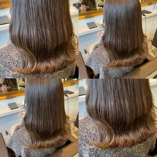 セミロング 髪質改善×透明感× 艶髪🥀HIYORIのヘアスタイル
