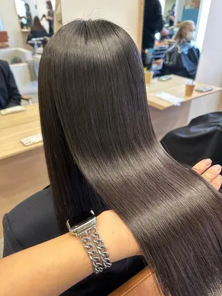 セミロング カラー 👑髪質改善の匠👑 サンジョウ ユウキのヘアスタイル