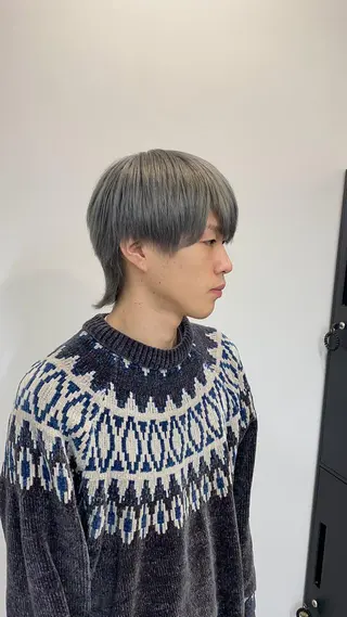 ショート sunc所属・梅田l大人韓国ヘア レイヤー×艶カラーのヘアスタイル