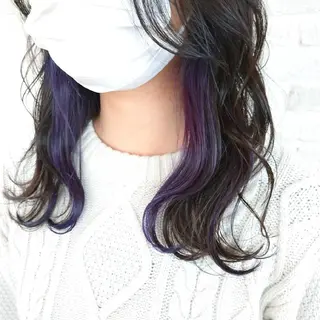 カラー ロング little×PORTO 元町所属・Topstylist ゆきこのヘアスタイル