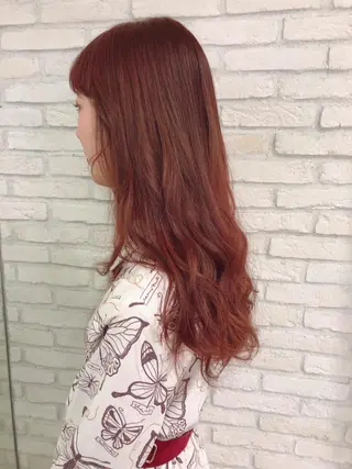 ロング カラー HAUS 片山みほのヘアスタイル