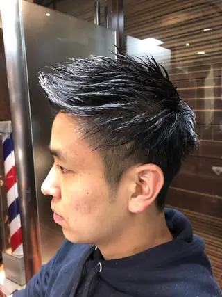 ショート カラー メンズ 【店長】福田 健人のヘアスタイル
