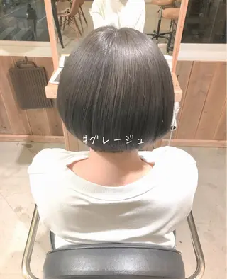 ショート カラー XYZ新宿所属・⭐️DAIKI⭐️ ハイトーン/髪質改善のヘアスタイル