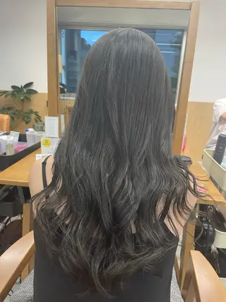 ロング 松本 和馬のヘアスタイル