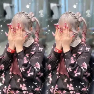 ヘアアレンジ Nagi /ヘアメ /艶カラー/メンズのヘアスタイル