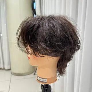 メンズ 曲がる縮毛/カルマパ ーマ/池袋/横村大全のヘアスタイル