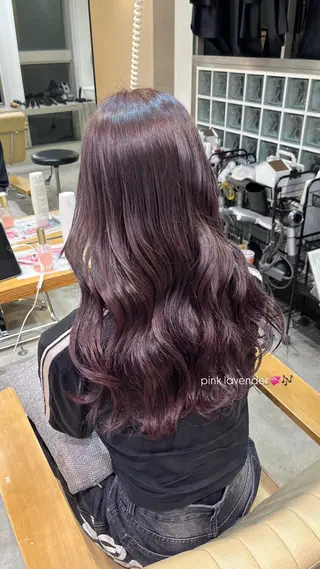 ロング カラー morita yunaのヘアスタイル